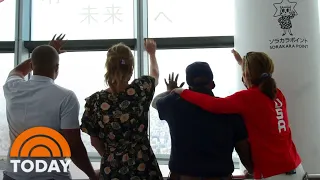 TODAY Anchors Visit Tokyo's Skytree, The Tallest Tower In The World