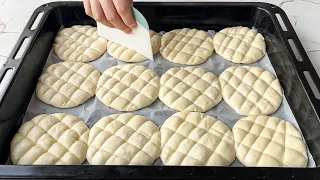 You will no longer buy bread!💯 DELICIOUS and EASY bread recipe! Traditional Turkish bread