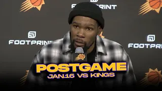 Suns/Kings Postgame, Kevin Durant, Grayson Allen, Coach Vogel Reactions | Jan 16, 2024