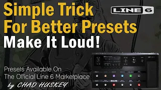 Line 6 Helix - Setting Volume Levels