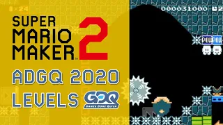 AGDQ 2020 Super Mario Maker 2 Levels