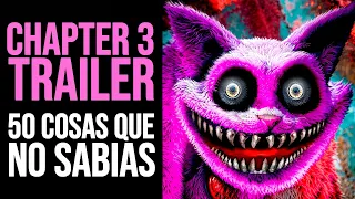 POPPY PLAYTIME CHAPTER 3: 50 Cosas que NO SABÍAS del FINAL TRAILER | Curiosidades