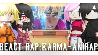 React:Rap "Karma-Anirap" Boruto-Viih-Namikaze(reacts)