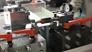 automatic armature commutator turning lathe machine for Vacuum cleaner motor