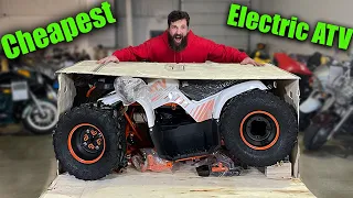 I Bought the Cheapest ELECTRIC ATV on the Internet