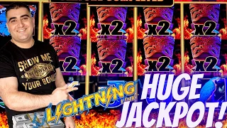 Lightning Link TIKI FIRE Slot Machine HUGE HANDPAY JACKPOT |Live Slot Play In Las Vegas At The Cosmo