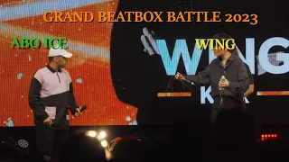[REACTION] WING vs ABO ICE | GRAND BEATBOX BATTLE 2023: WORLD LEAGUE | Solo Small Final