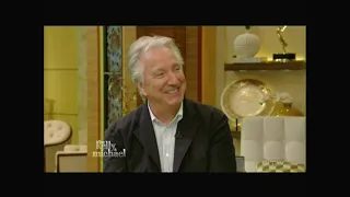 Alan Rickman - Live with Kelly and Michael 2015