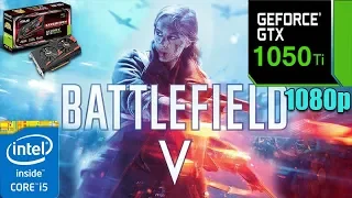 Battlefield 5 : GTX 1050TI 4GB  +  i5 4590