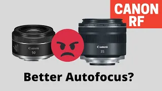 Canon's RF50mm F/1.8 vs RF35mm: Which has Better Autofocus Performance?