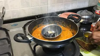 Dhungar method - Smoking food by burning charcoal