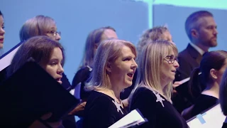 See Amid the Winter's Snow arr. Dan Forrest, performed by Portland Choir & Orchestra