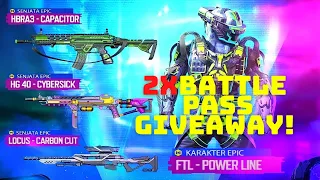 2x BATTLE PASS GIVEAWAY FOR SEASON 1 | COD MOBILE
