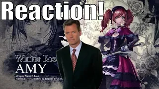 Amy Reveal Reaction! | Soul Calibur 6 DLC