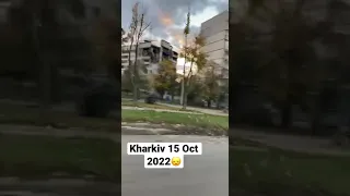Kharkiv Ukraine destroyed apartment buildings