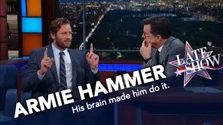 Armie Hammer Ate NYC Street Meat, And Lived To Eat Another Day