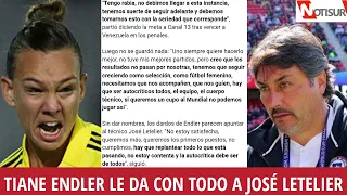 Copa América: Tiane Endler le da con todo a José Letelier