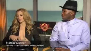 Hunger Games Exclusive with Natalie Dormer & Mahershala Ali Mocking Jay