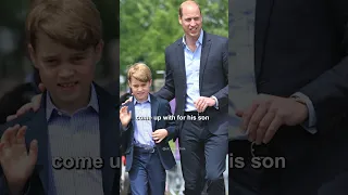 Nickname for Prince George by Prince William #princewilliam #princegeorge #katemiddleton #royal