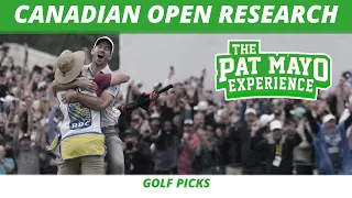 2024 Canadian Open Picks, Research, Course Preview, Guess The Odds | Fantasy Golf Picks