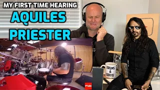 Drum Teacher Reaction: AQUILES PRIESTER Colorsound 900 | Angra - 'The Temple Of Hate'