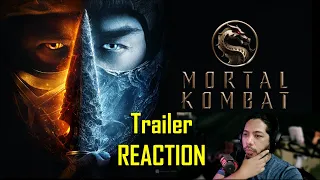 Mortal Kombat 2021 TRAILER REACTION and BREAKDOWN! Sub-Zero vs. Scorpion