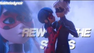 MIRACULOUS AWEKENING MOVIE/REWRITE THE STARS AMV+LYRICS|▪︎Jetaimeladynoir