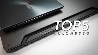 TOP 5 különbség GAMER és NEM gamer laptop között