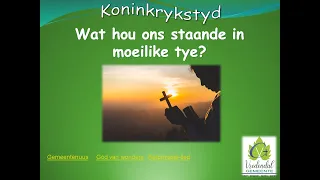 NG Kerk Vredendal Sondag 3 Oktober 2021