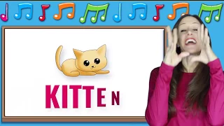 Learn Phonics Song for Children Letters J K L Sign Language with Patty Shukla | English Words