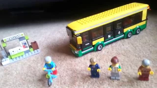 Lego City Bus Station 60154 review 2017