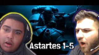 First time Reaction to Astartes 1-5 All Parts | Warhammer 40k Group REACTION!!