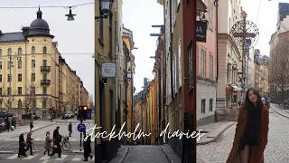 Stockholm diaries | SoFo, Drop Coffee, Swedish meatball & the old town | 4K