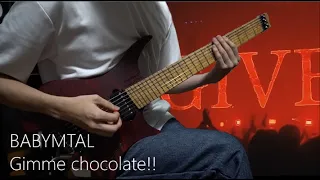 BABYMETAL - GIMME CHOCOLATE!! ギミチョコ！！ GUITAR COVER