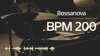 200 BPM 드럼비트 (Bossa nova Beat 200 BPM)