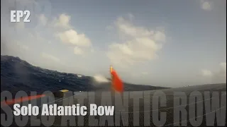 Ocean Rowing - 3000 Mile Solo Atlantic Row - Ep2 - 2nd Fastest On Record - Full Diary Version