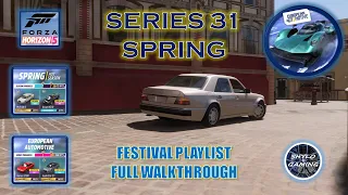 Forza Horizon 5 | Festival Playlist: European Automotive - Spring | Full Walkthrough 🎮