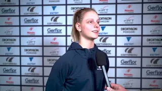 Charlotte Lutz revient sur son quart de finale aux Championnats de France seniors