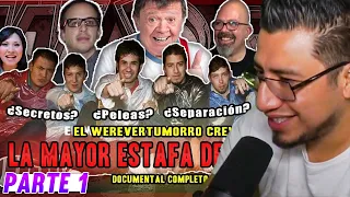 Fedelobo Reacciona a: ¿La MAYOR ESTAFA De YOUTUBE? | HISTORIA DE WEREVERTUMORRO CREW (PARTE 1)