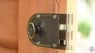 How To Install A Rim Lock | Woodworking Tutorial