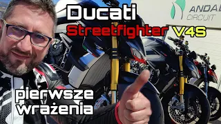 Ducati Streetfighter V4 2023 |  Wrażenia z jazdy #motovlog