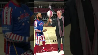 Globetrotters show tricks to Temple Basketball Coach