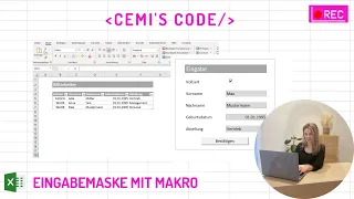 Excel MAKRO für Eingabeform – mit DropDown und CheckBox