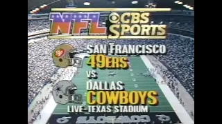1989 Week 6 - 49ers vs. Cowboys