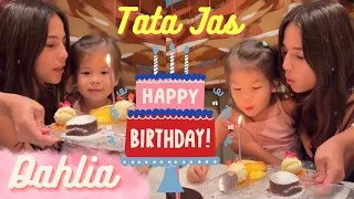 Dahlia sobrang saya sa bday celebration ni Tata Jasmine Curtis | Anne Curtis