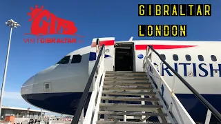 British Airways BA493: Gibraltar ✈ London Heathrow (Airbus A320) [HD 1080p]