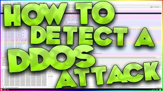 How To Detect A DDOS Attack On Your Network! - Wireshark Tutorial