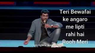 Zakir Khan All Shayari || Stand up Comedian || Zakir Khan || Sakht Launda