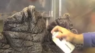 Carving and Painting Foam Rocks.mp4