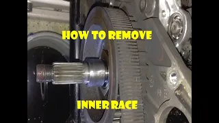 How to Remove Inner Race Without Damaging Main Shaft on Harley Trans